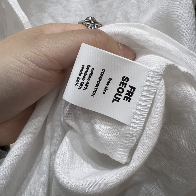 FRE韓國㊣直郵東大門代購女裝新品人氣時尚25春夏襯衫蕾絲衫FRE襯衫/蕾絲衫