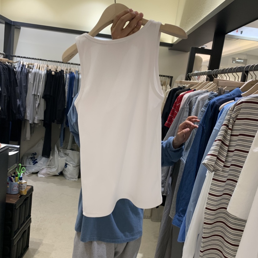 SELF SERVICE韓國直郵㊣東大門實拍女裝新款熱賣25春夏吊帶背心SELF SERVICE吊帶/背心