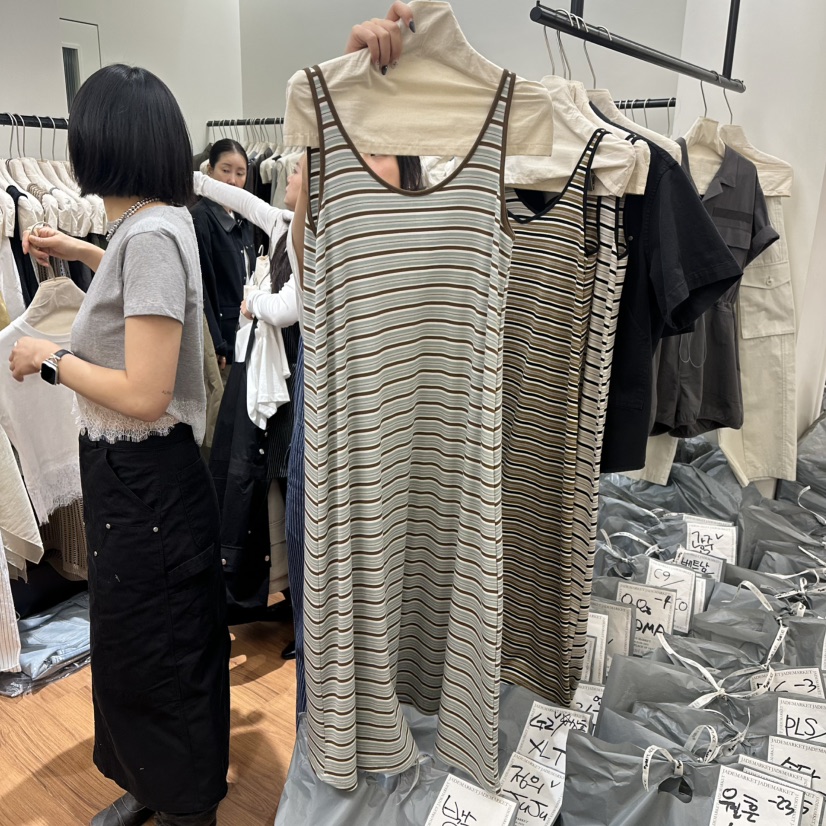 JADEMARKET韓國㊣直郵東大門代購女裝新款25春夏人氣連衣裙JADE MARKET連衣裙圖色3