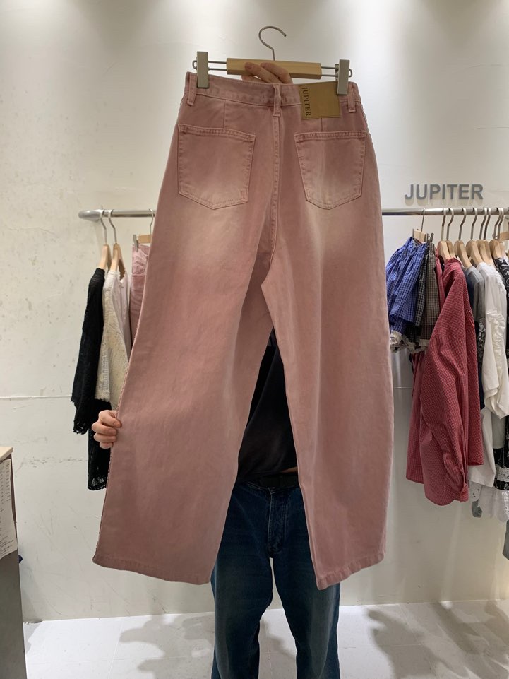 JUPITER韓國直郵㊣東大門實拍女裝新品時尚休閑熱賣休閑褲蕾絲JUPITER休閑褲