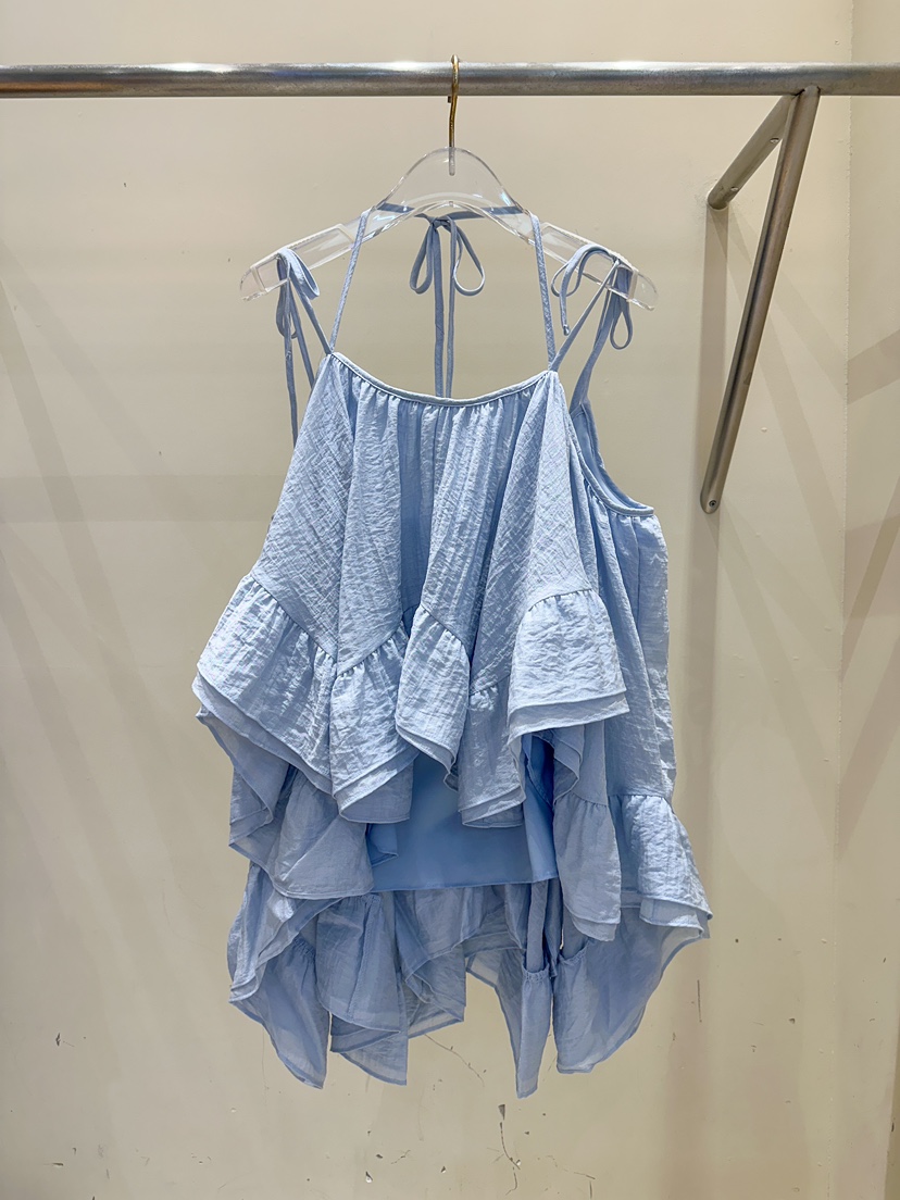 81 MARKET-L直郵韓國代購㊣女裝新款時尚推薦休閑吊帶背心81 MARKET-L吊帶/背心圖色2