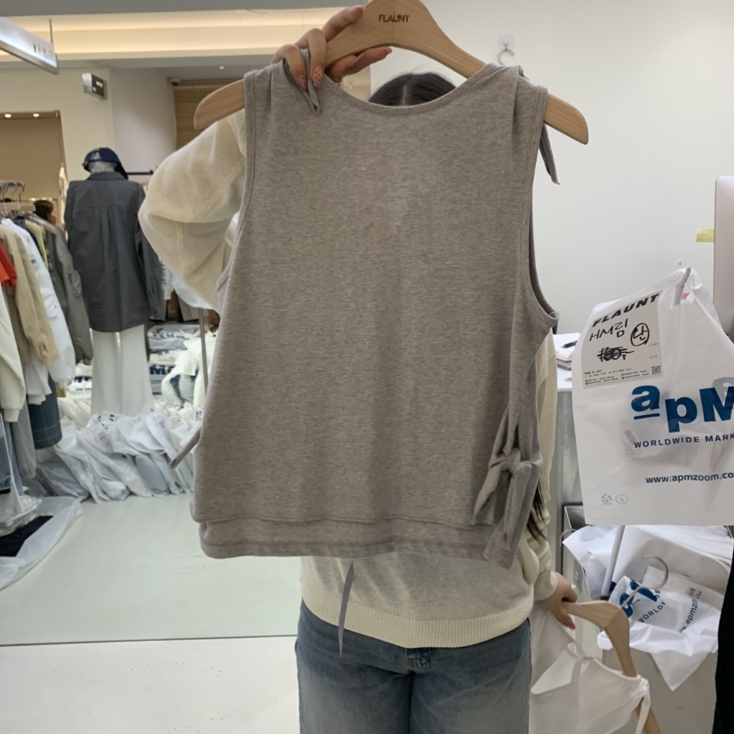 FLAUNT韓國直郵㊣東大門實拍女裝新品熱賣人氣推薦吊帶背心FLAUNT吊帶/背心