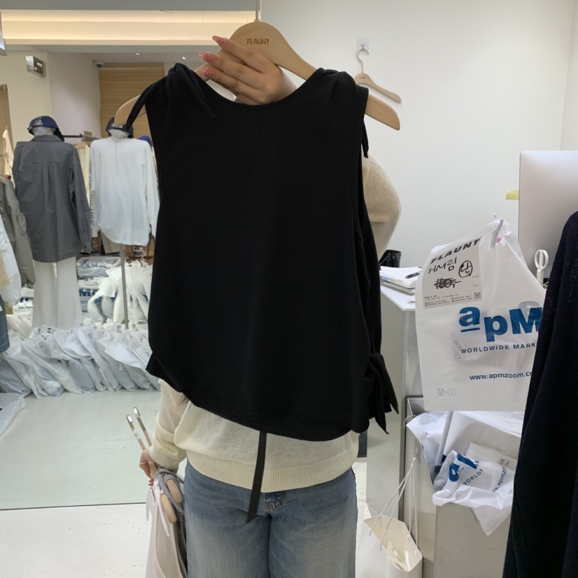 FLAUNT韓國直郵㊣東大門實拍女裝新品熱賣人氣推薦吊帶背心FLAUNT吊帶/背心圖色3