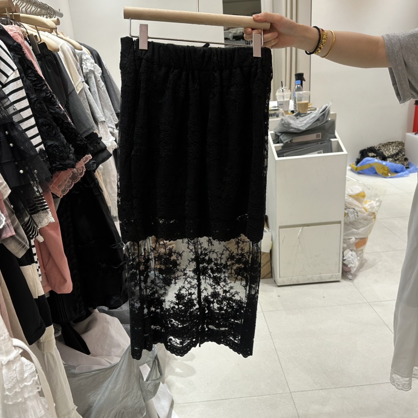 MINI UNNI韓國㊣直郵東大門代購女裝新款推薦休閑25春夏長裙MINI UNNI長裙