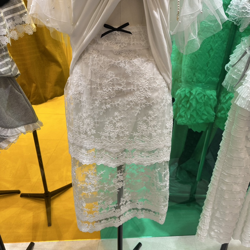MINI UNNI韓國㊣直郵東大門代購女裝新款推薦休閑25春夏長裙MINI UNNI長裙