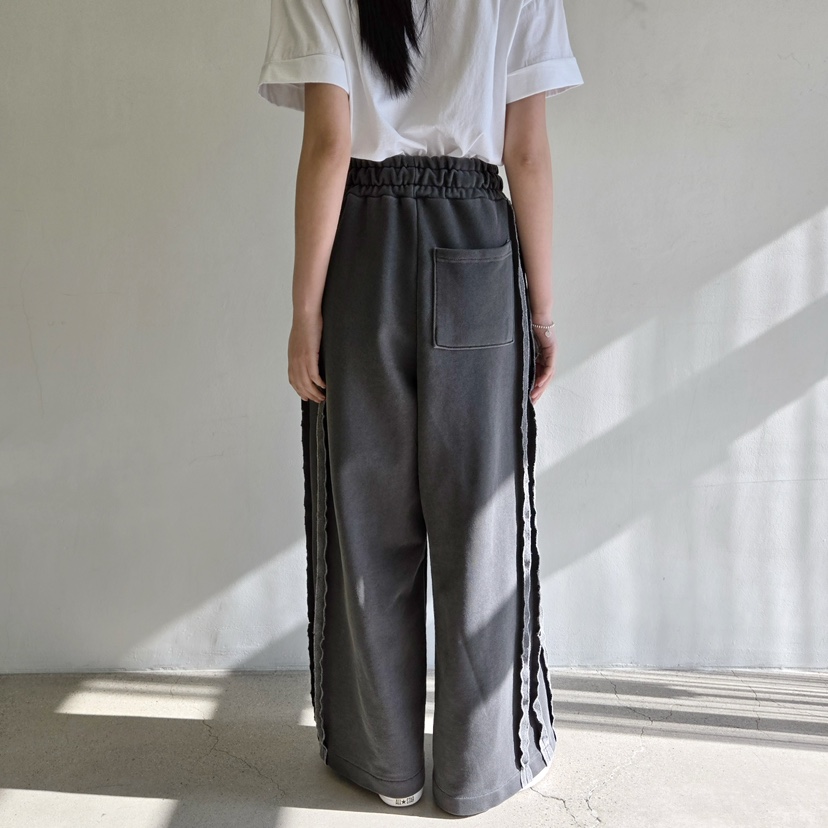 LA BLOOM韓國㊣直郵東大門代購女裝新款休閑推薦休閑褲條紋La Bloom休閑褲