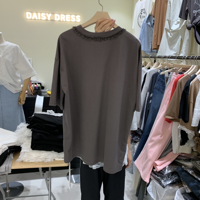 DAISY DRESS韓國直郵㊣東大門實拍女裝新品25春夏推薦休閑T恤DAISY DRESST恤