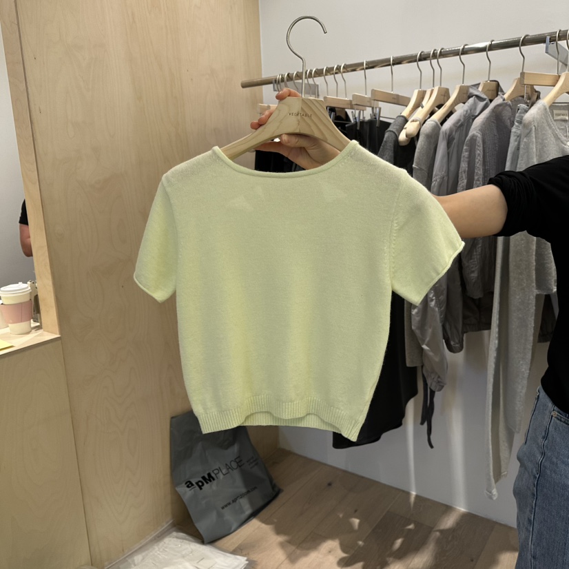 VEGETABLE韓國㊣直郵東大門代購女裝新品人氣推薦休閑針織衫VEGETABLE針織衫圖色2