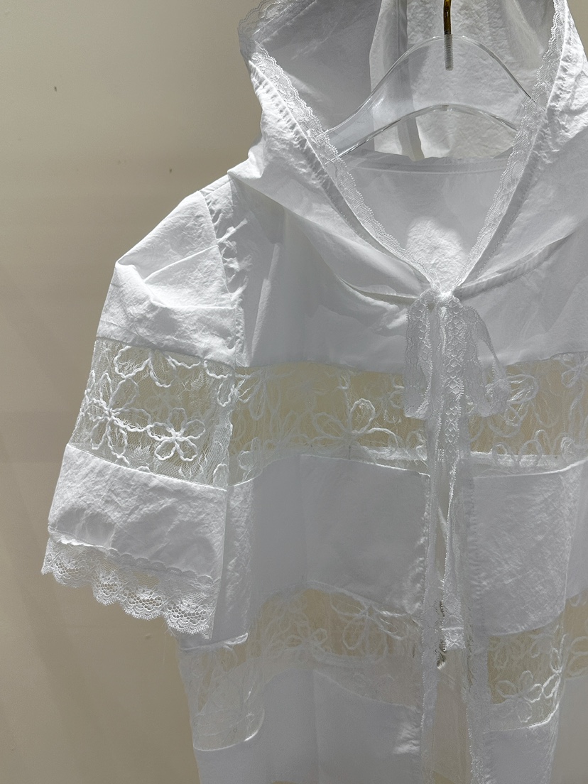 81 MARKET-L直郵韓國代購㊣女裝新品25春夏人氣襯衫蕾絲衫81 MARKET-L襯衫/蕾絲衫