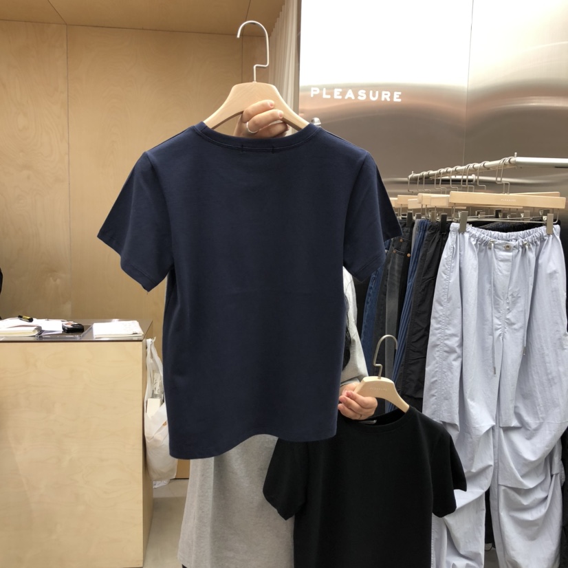 PLEASURE韓國直郵㊣女裝新款休閑推薦人氣熱賣時尚25春夏T恤PLEASURET恤