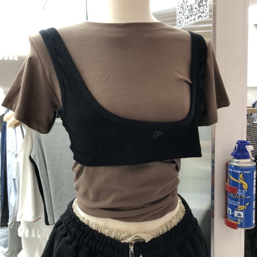 PLEASURE韓國直郵㊣女裝新款休閑推薦人氣熱賣時尚25春夏T恤PLEASURET恤圖色6