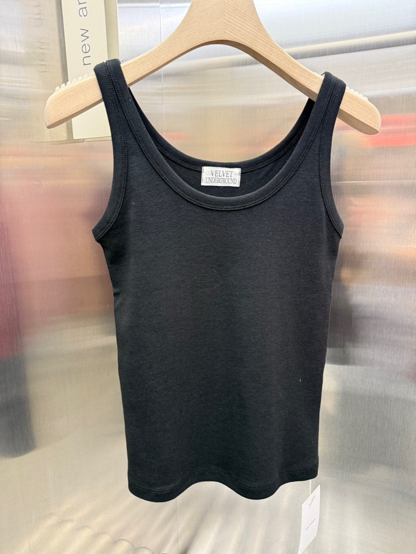 VELVET UNDERGROUND直郵韓國代購㊣女裝新品25春夏吊帶背心VELVET UNDERGROUND吊帶/背心圖色3