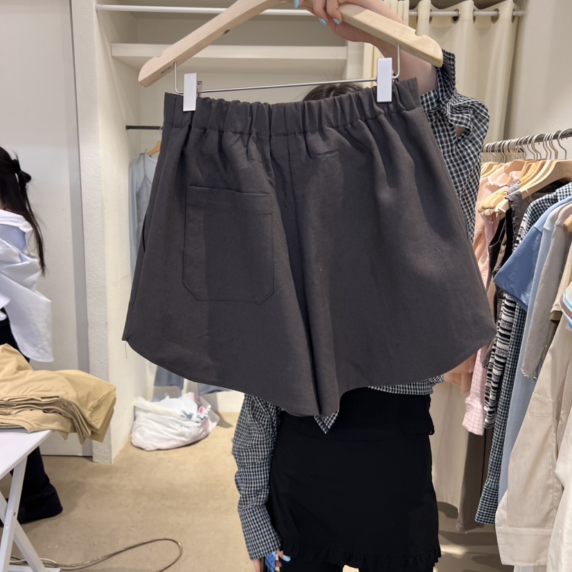 IR BIEN直郵韓國代購㊣女裝新款時尚熱賣25春夏推薦人氣短褲ir bien-A短褲