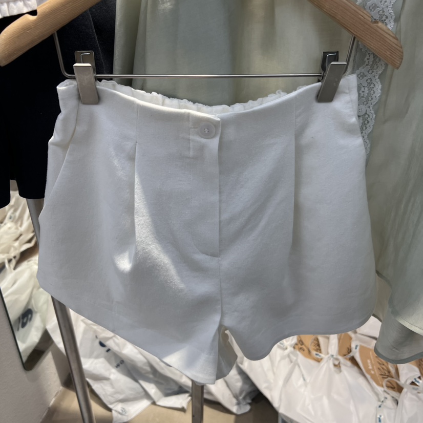 IR BIEN直郵韓國代購㊣女裝新款時尚熱賣25春夏推薦人氣短褲ir bien-A短褲圖色2