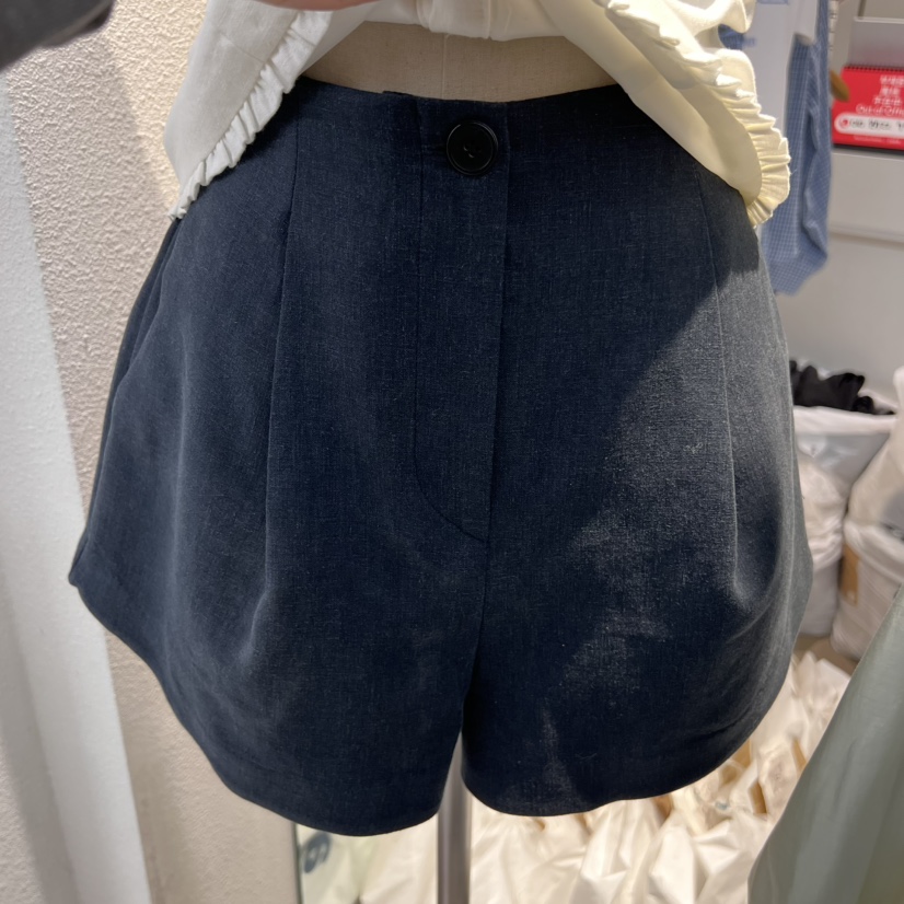 IR BIEN直郵韓國代購㊣女裝新款時尚熱賣25春夏推薦人氣短褲ir bien-A短褲圖色3
