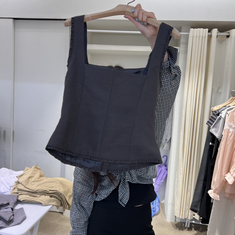 IR BIEN韓國㊣直郵東大門代購女裝新款熱賣休閑人氣吊帶背心ir bien-A吊帶/背心