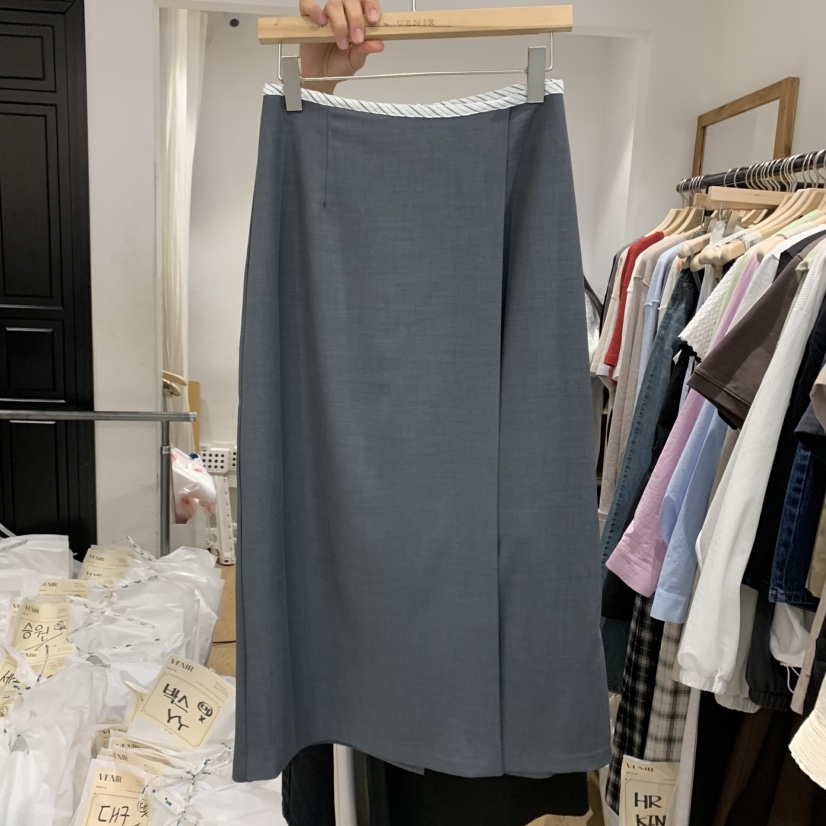 VENIR-a韓國㊣直郵東大門代購女裝新款時尚熱賣25春夏長裙VENIR-a長裙圖色1