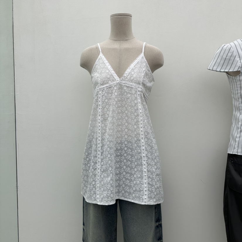 CHAV韓國㊣直郵東大門代購女裝新品時尚休閑人氣推薦吊帶背心CHAV吊帶/背心