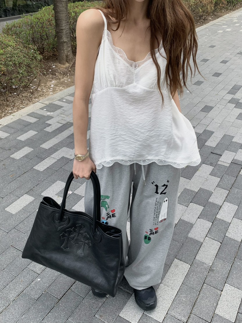 VIRKIN韓國直郵㊣東大門實拍女裝新款人氣推薦熱賣時尚休閑褲VIRKIN休閑褲