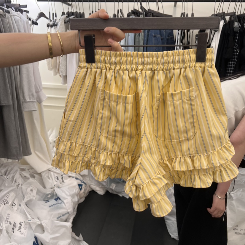 VIRKIN韓國直郵㊣女裝新品休閑人氣時尚熱賣25春夏推薦短褲VIRKIN短褲