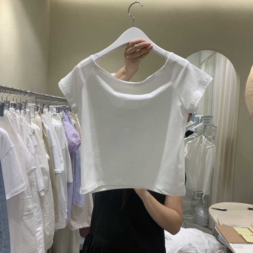 BROCCOLISALAD韓國直郵㊣女裝新品時尚休閑人氣熱賣25春夏T恤BROCCOLISALADT恤