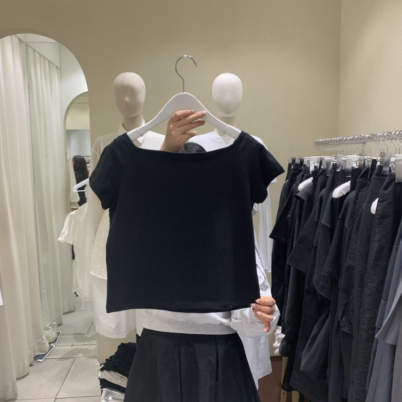 BROCCOLISALAD韓國直郵㊣女裝新品時尚休閑人氣熱賣25春夏T恤BROCCOLISALADT恤圖色2