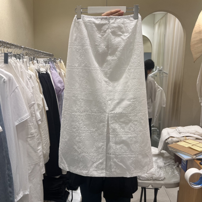 BROCCOLISALAD韓國直郵㊣女裝新品休閑熱賣25春夏人氣推薦長裙BROCCOLISALAD長裙