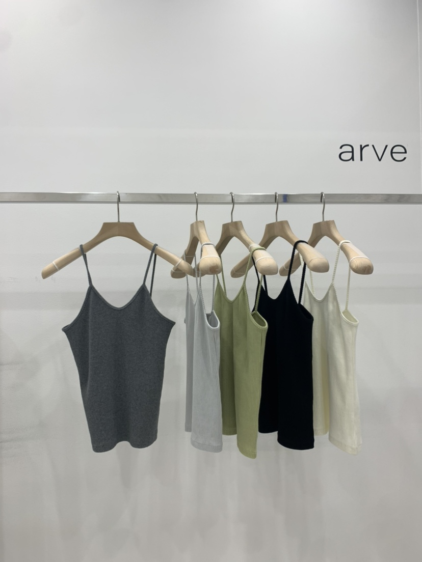 ARVE韓國直郵㊣東大門實拍女裝新品人氣休閑熱賣推薦吊帶背心ARVE吊帶/背心