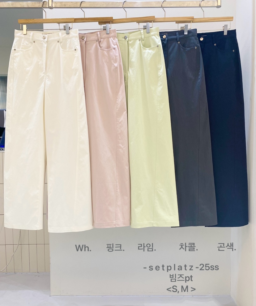 SETPLATZ直郵韓國代購㊣女裝新款25春夏人氣休閑時尚休閑褲PLATZCLASSIC休閑褲