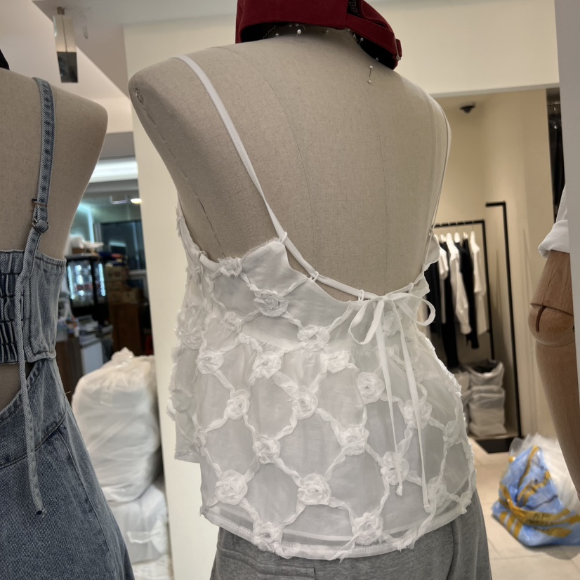 VIRKIN直郵韓國代購㊣女裝新款時尚25春夏推薦人氣吊帶背心VIRKIN吊帶/背心