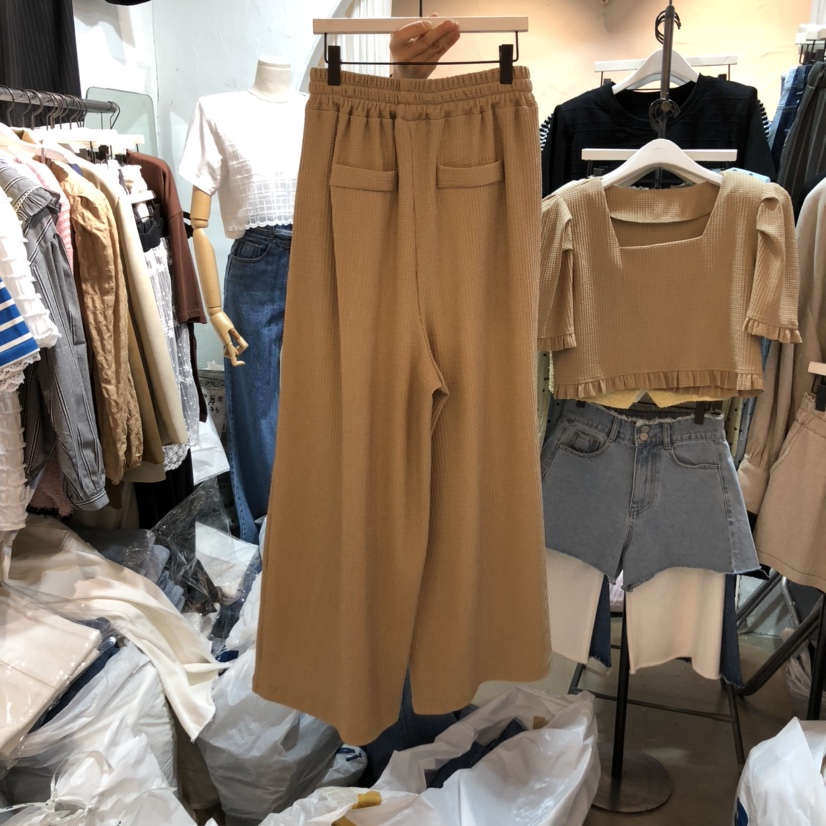 OZ韓國㊣直郵東大門代購女裝新款時尚休閑熱賣人氣推薦休閑褲OZ.ounce休閑褲