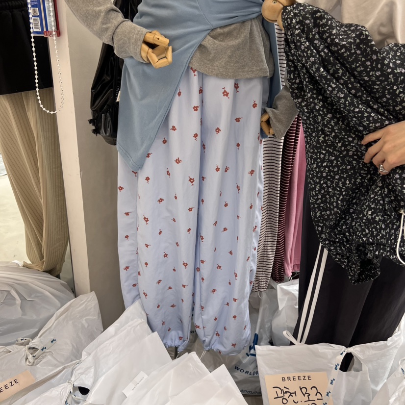 BREEZE直郵韓國代購㊣女裝新品推薦休閑人氣時尚熱賣休閑褲BREEZE休閑褲