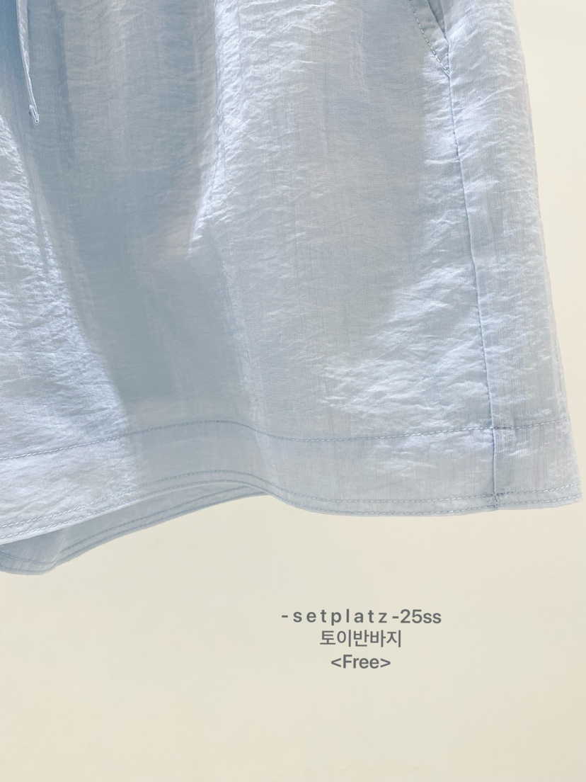 SETPLATZ韓國直郵㊣女裝新品休閑人氣推薦時尚熱賣25春夏短褲PLATZCLASSIC短褲