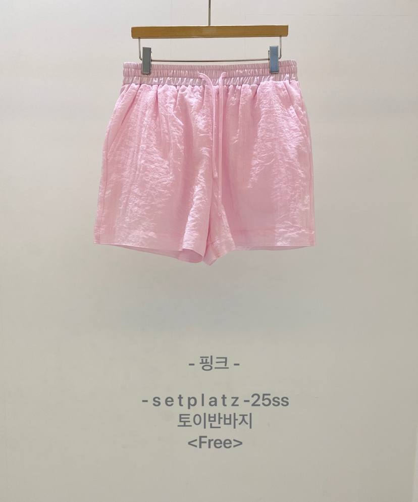SETPLATZ韓國直郵㊣女裝新品休閑人氣推薦時尚熱賣25春夏短褲PLATZCLASSIC短褲圖色2實際價格39000