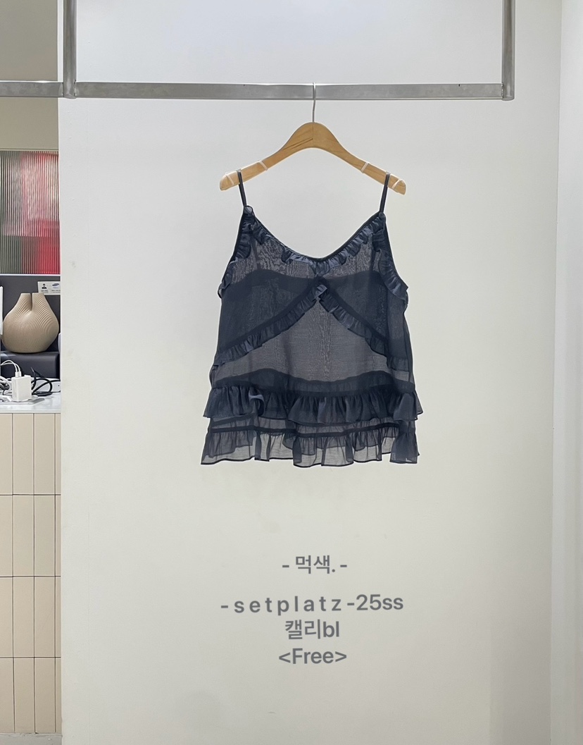 SETPLATZ韓國直郵㊣東大門實拍女裝新款人氣熱賣推薦吊帶背心PLATZCLASSIC吊帶/背心圖色5