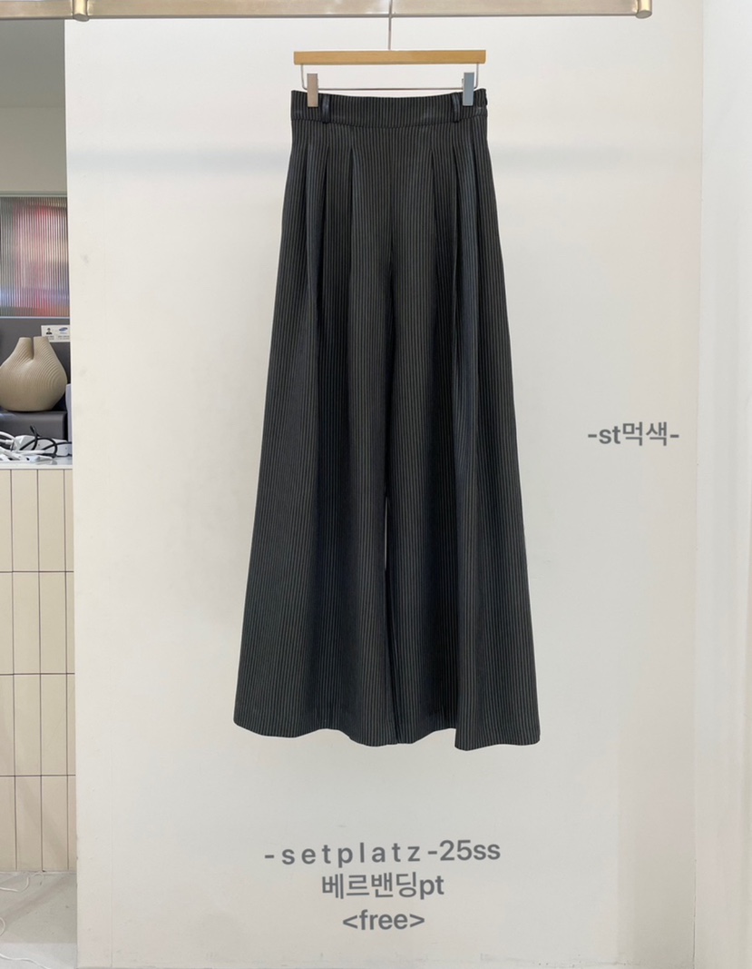SETPLATZ直郵韓國代購㊣女裝新款人氣休閑熱賣推薦25春夏休閑褲PLATZCLASSIC休閑褲圖色4實際價格51000