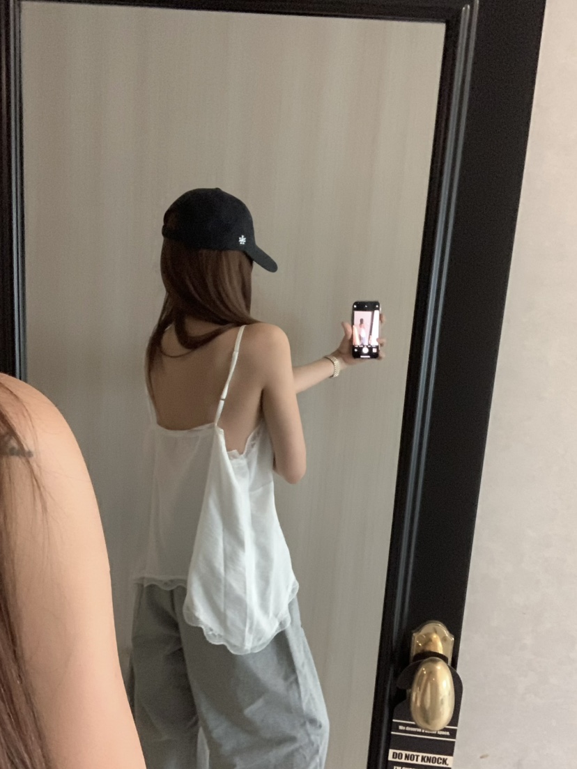 VIRKIN韓國直郵㊣女裝新款人氣推薦熱賣25春夏休閑吊帶背心VIRKIN吊帶/背心