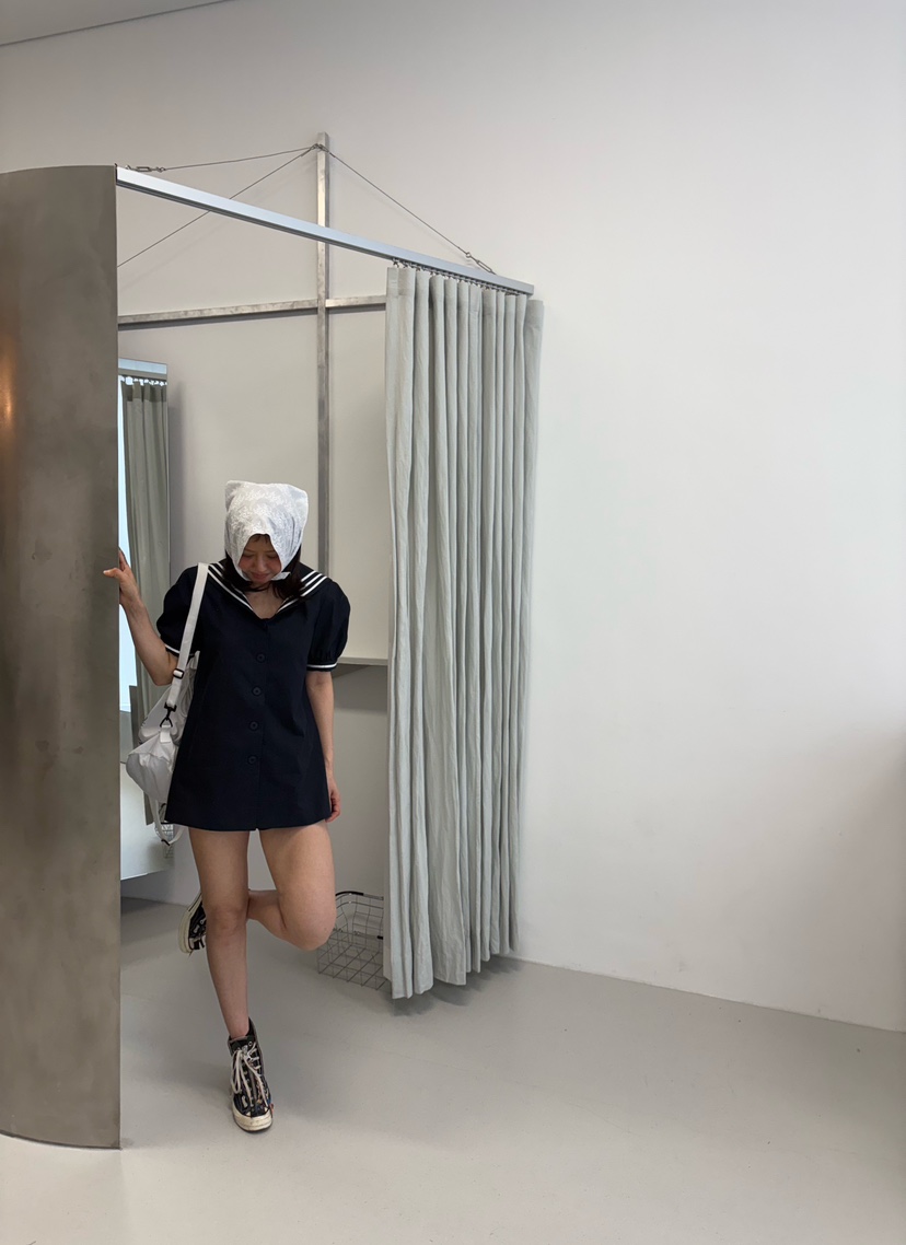 PLATFORM-L東大門實拍女士新品真品推薦休閑25春夏職業連衣裙PLATFORM連衣裙