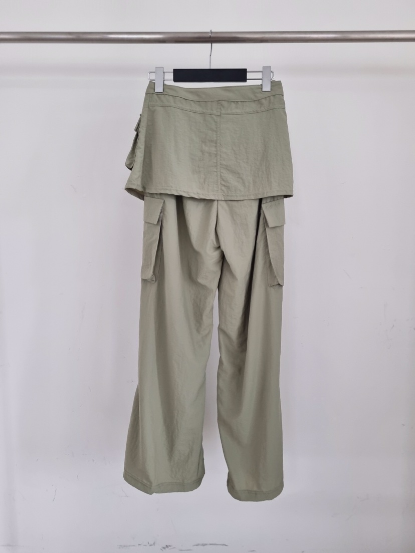 VERANDA東大門代購女士新款時尚職業休閑25春夏推薦裙褲可拆卸VERANDA裙褲