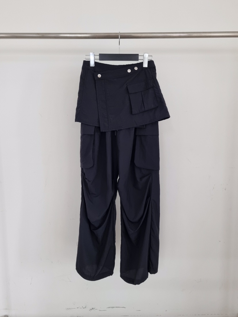 VERANDA東大門代購女士新款時尚職業休閑25春夏推薦裙褲可拆卸VERANDA裙褲圖色4