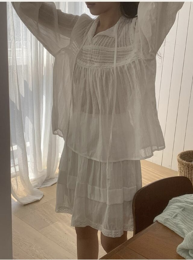 FRILL-T東大門實拍女裝新品25春夏真品休閑人氣職業套裝套裝FRILL-T套裝