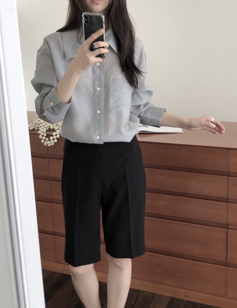 LE BUTTER韓國直郵女士新款推薦真品熱賣人氣時尚襯衫蕾絲衫LE BUTTER襯衫/蕾絲衫