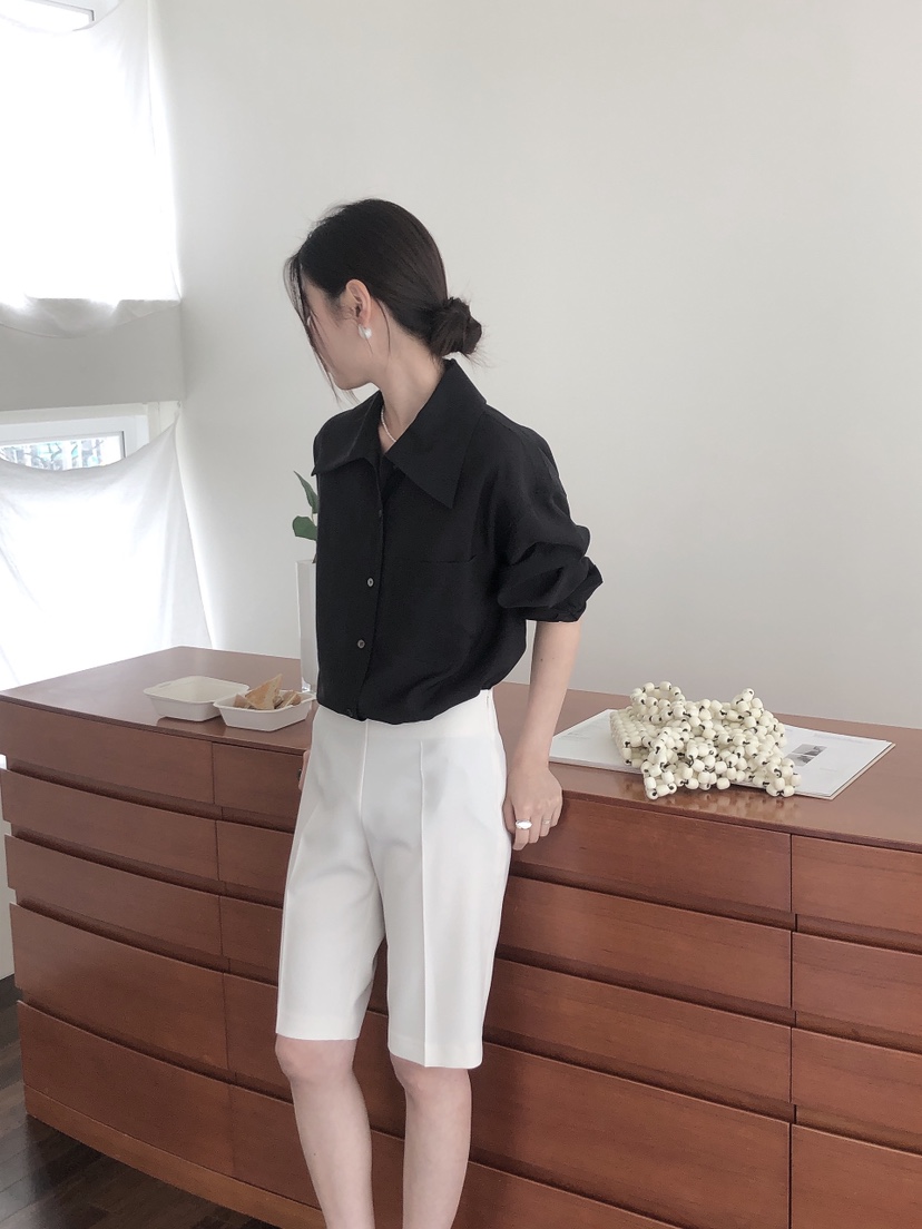 LE BUTTER韓國直郵女士新款推薦真品熱賣人氣時尚襯衫蕾絲衫LE BUTTER襯衫/蕾絲衫