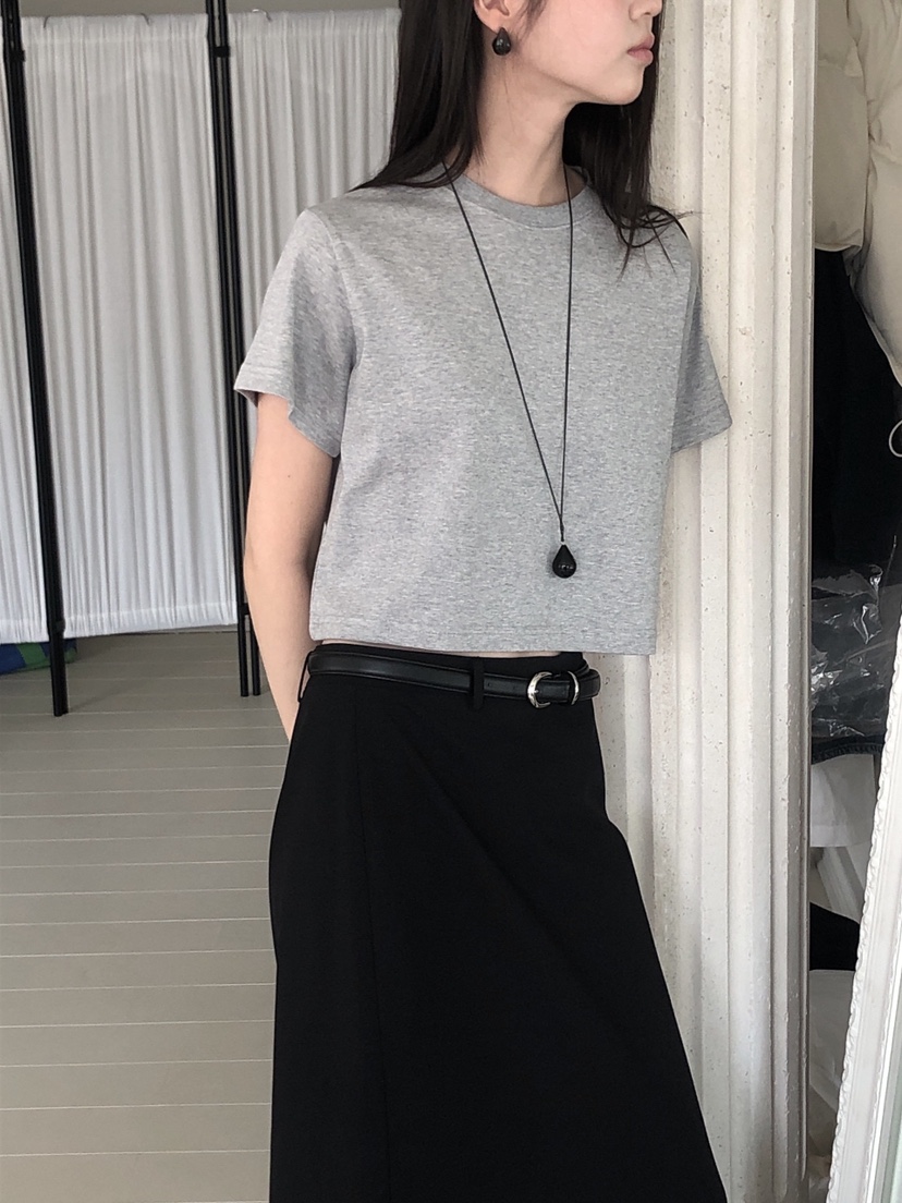 LE BUTTER韓國直郵女士新品時尚25春夏休閑熱賣職業推薦T恤LE BUTTERT恤