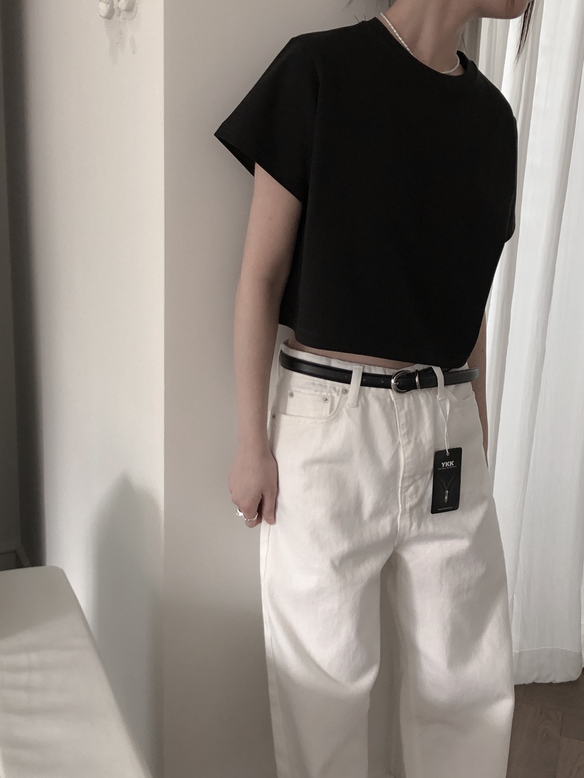 LE BUTTER韓國直郵女士新品時尚25春夏休閑熱賣職業推薦T恤LE BUTTERT恤