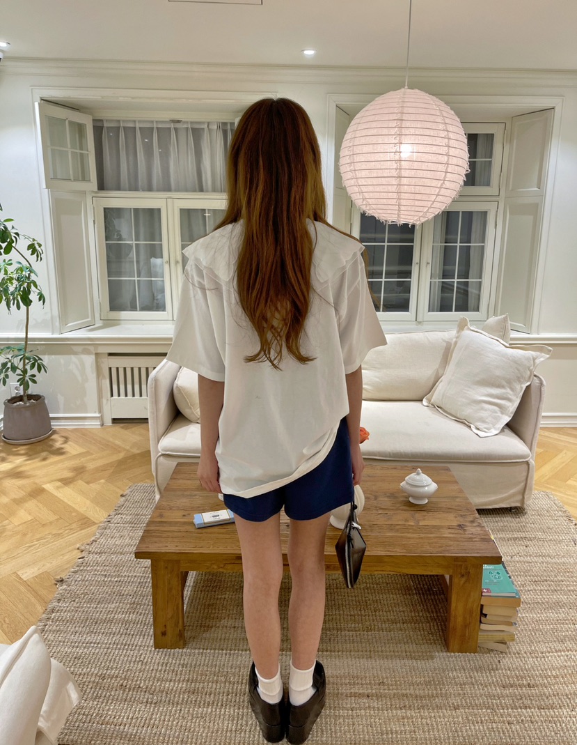 BOUTIQUE-L韓國直郵女裝新品25春夏真品人氣推薦休閑職業T恤BOUTIQUE-LT恤