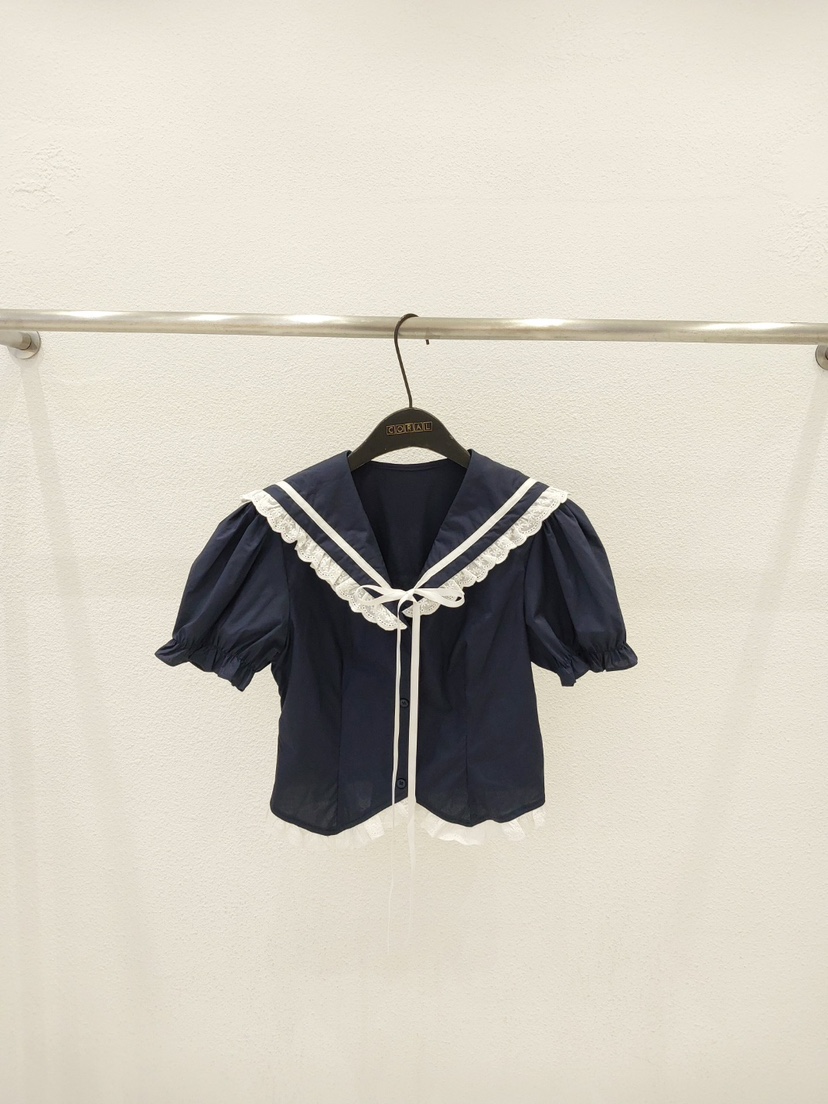 CORAL東大門代購女士新款職業真品熱賣時尚推薦25春夏襯衫蕾絲衫CORAL襯衫/蕾絲衫圖色2