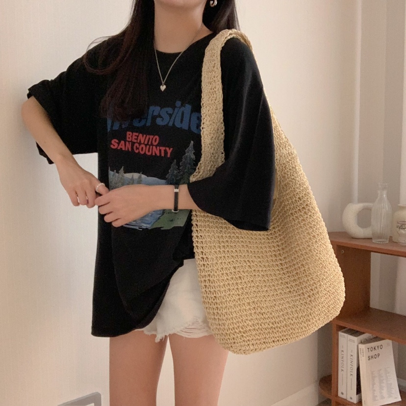 FROMJINI韓國直郵女士新款推薦熱賣真品職業休閑時尚25春夏T恤FROMJINIT恤