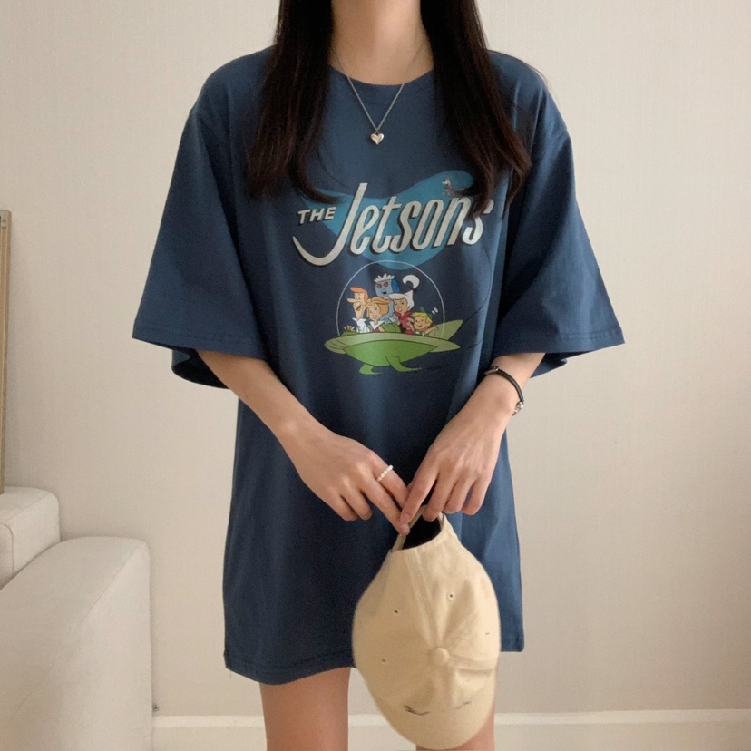FROMJINI韓國直郵女士新款職業人氣休閑熱賣25春夏推薦真品T恤FROMJINIT恤