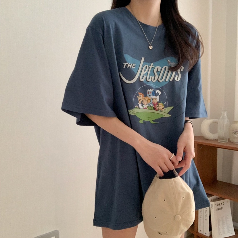 FROMJINI韓國直郵女士新款職業人氣休閑熱賣25春夏推薦真品T恤FROMJINIT恤